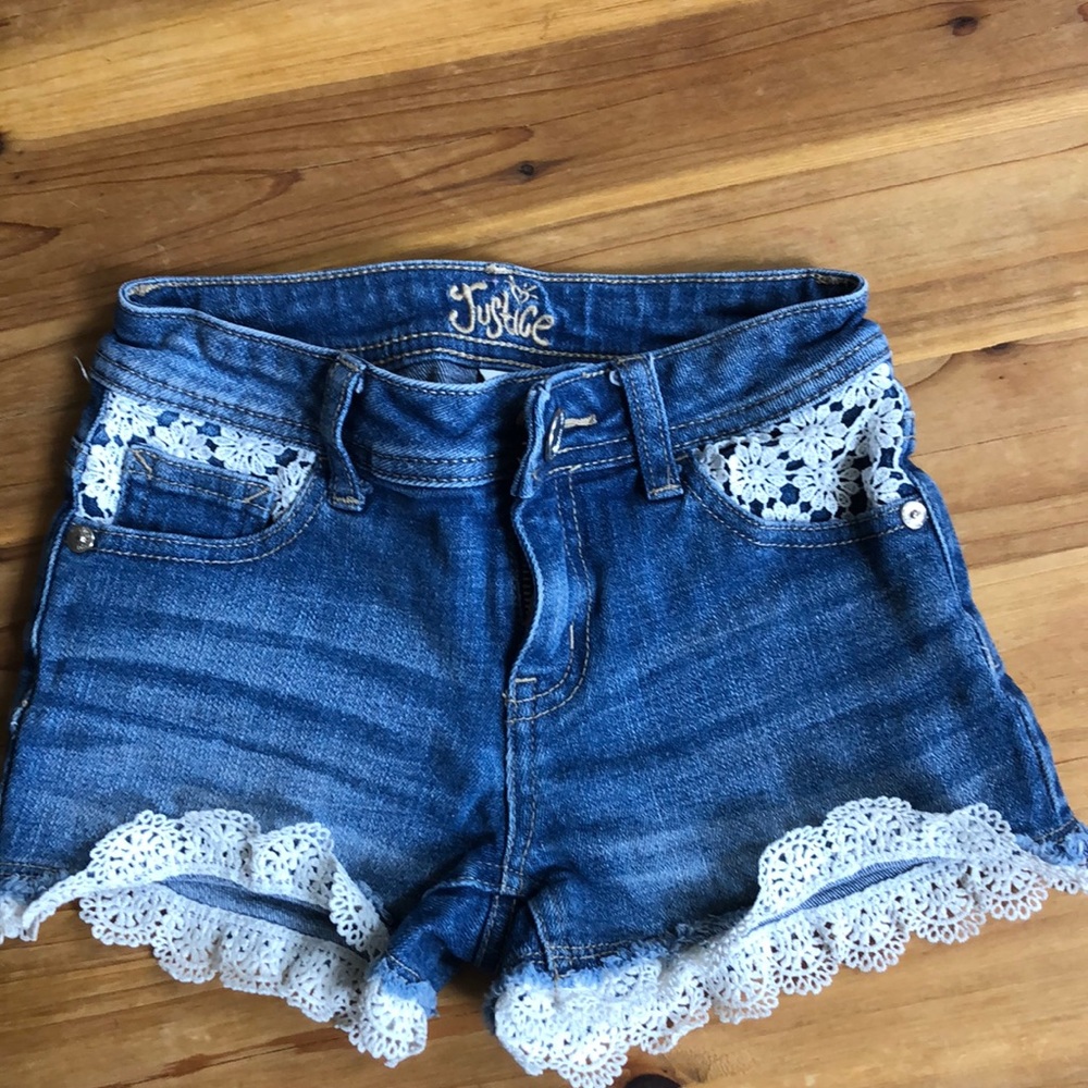 Girls jeans shorts
